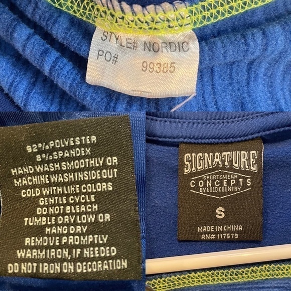 THE BOATHOUSE Hoodie Blue Sweatshirt Size Small - Picture 12 of 16